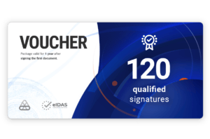 Package of 120 qualified signatures