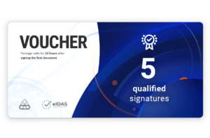 Package of 5 qualified signatures