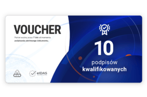 Pakiet 10 podpisów kwalifikowanych