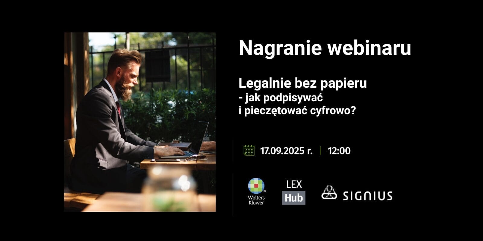 Nagranie i relacja z Webinaru | Legalnie bez papieru